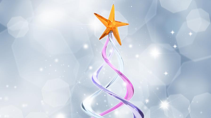 Abstract Christmas Star