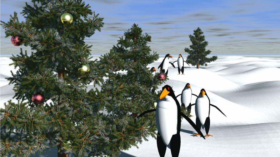 Christmas Pingouins