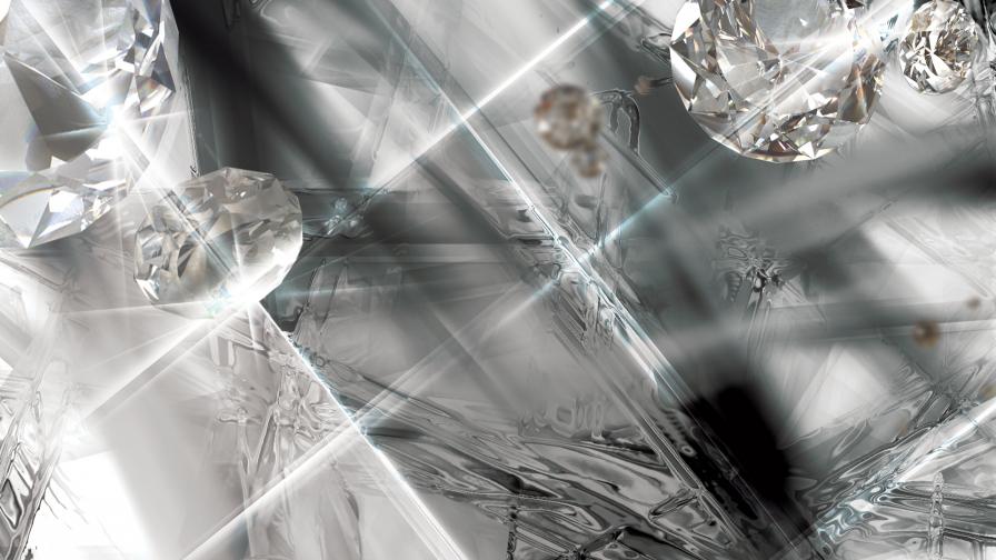 Crystal Christmas Background