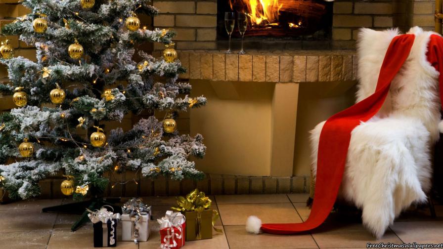 Fireplace Christmas Decorations