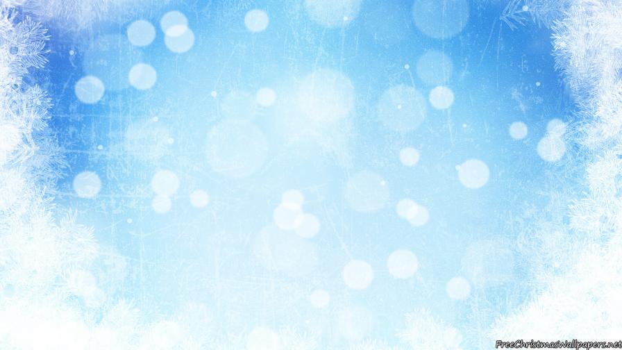 Frosty Christmas Bokeh