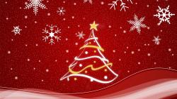 Red Christmas Background