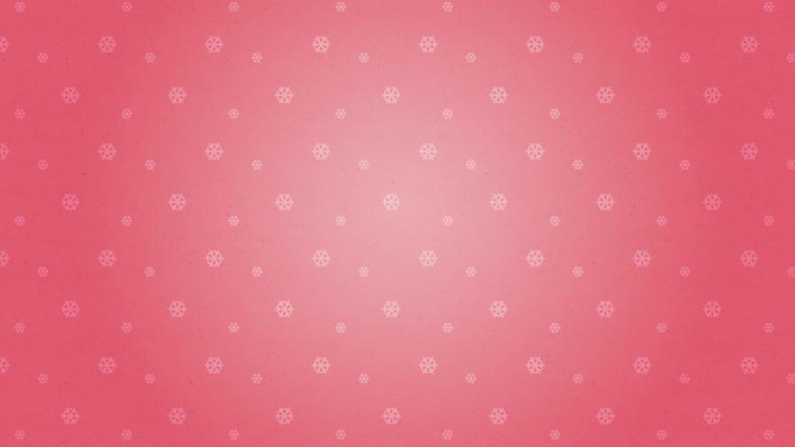 Red Snowflakes Pattern