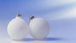 White Christmas Ornaments
