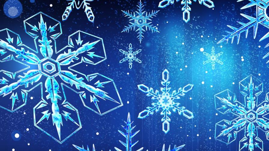Xmas Flakes Background